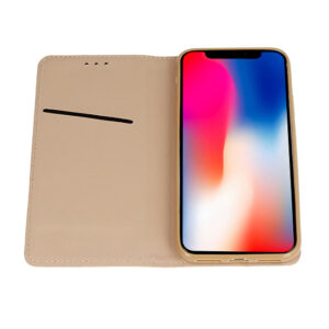 Smart Book MAGNET dėklas skirtas Apple iPhone 13 Pro MAX aukso spalvos - Image 3