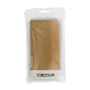 Vennus SENSITIVE Book skirtas Apple iPhone 13 dėklas telefonui aukso spalvos - Image 8