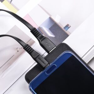 Borofone kabelis BX23 Wide Power - USB į Type C - 3A 1 metras juodos spalvos - Image 3
