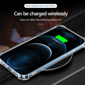 Tel Protect MagSilicone dėklas skirtas Apple iPhone 12 Pro skaidrus - Image 9