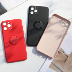 Vennus silikoninis Ring skirtas Xiaomi Redmi 9 juodos spalvos - Image 9