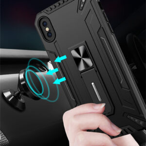 Shock Armor dėklas skirtas Samsung Galaxy A11/M11 juodos spalvos - Image 7