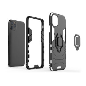 Ring Armor dėklas skirtas Xiaomi Poco M4 Pro 5G juodos spalvos - Image 4