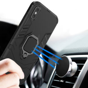 Ring Armor dėklas skirtas Xiaomi Poco M4 Pro 5G juodos spalvos - Image 9