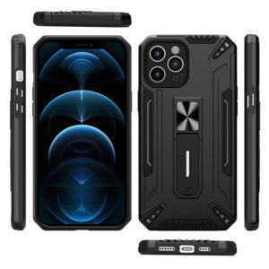 Shock Armor dėklas skirtas Samsung Galaxy S22 Plus juodos spalvos - Image 9