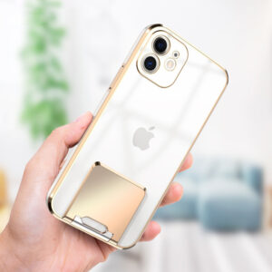 Tel Protect Kickstand Luxury dėklas skirtas Apple iPhone 13 Pro aukso spalvos - Image 7