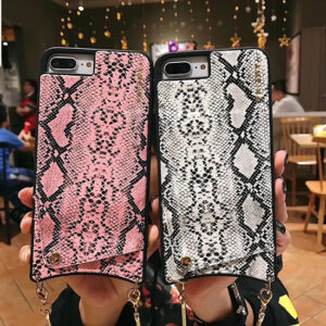 Krepšys telefonui - SNAKE Leather - Apple iPhone XS Max baltos spalvos - Image 4