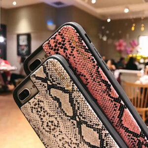 Krepšys telefonui - SNAKE Leather - Apple iPhone XS Max pilkos spalvos - Image 7
