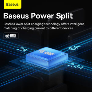 Baseus kabelis Flash Series II 3 in 1 - USB į Type C, Lightning, Micro USB - 100W 6A 1,2 metras (CASS030005) violetinės spalvos - Image 3
