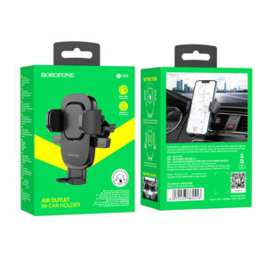 Borofone automobilinis laikiklis BH69 air vent mount juodos spalvos - Image 9