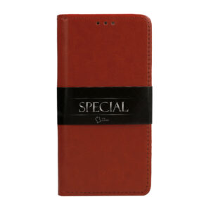Book Special dėklas skirtas Apple iPhone 14 rudos spalvos - Image 4