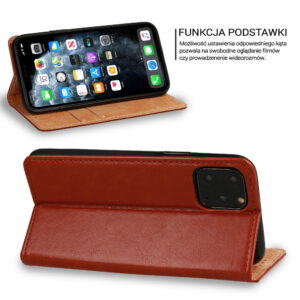 Book Special dėklas skirtas Apple iPhone 14 rudos spalvos - Image 6