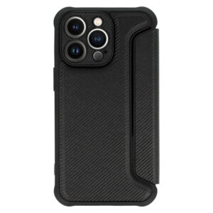 Razor Carbon Book dėklas skirtas Apple iPhone 14 Plus juodos spalvos - Image 3