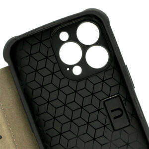 Razor Carbon Book dėklas skirtas Apple iPhone 14 Pro mėlynos spalvos - Image 6
