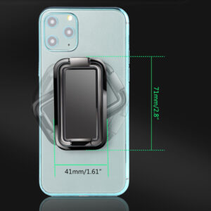 Finger Kickstand 360 holder black - Image 4