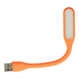 Mini LED Lamp Silicone USB Orange - Image 3
