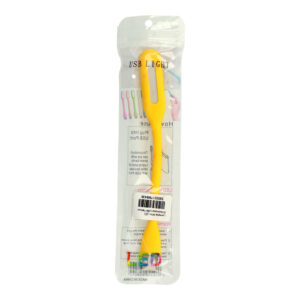 Mini LED Lamp Silicone USB Yellow - Image 4