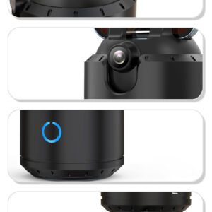 Telefono laikiklis su 360° veido sekimu P3 juodos spalvos - Image 3