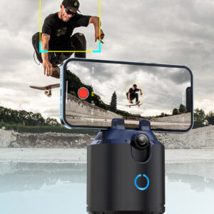 Telefono laikiklis su 360° veido sekimu P3 juodos spalvos - Image 5