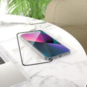 Borofone Apsauginis stiklas TG12 Full Screen 5D skirtas Apple iPhone 12 Pro Max - 10 vnt - Image 7