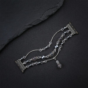 Apyrankė skirta Apple Watch 42/44/45 design 4 pilkos spalvos - Image 3