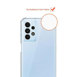 Clin Anti Shock 1,5mm skirtas Samsung Galaxy A13 4G dėklas telefonui skaidrus - Image 4