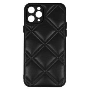 Leather 3D dėklas skirtas Apple iPhone 11 Pro design 3 juodos spalvos - Image 4