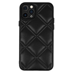 Leather 3D dėklas skirtas Apple iPhone 11 Pro design 3 juodos spalvos - Image 2