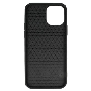 Tel Protect CARBON dėklas skirtas Apple iPhone 12 Pro Max juodos spalvos with red stripe - Image 3