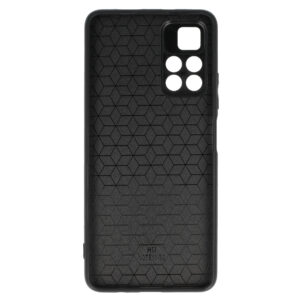 Tel Protect CARBON dėklas skirtas Xiaomi Redmi Note 11 5G/Note 11S 5G/Poco M4 Pro 5G juodos spalvos with mėlynos spalvos stripe - Image 3