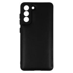 Leather 3D dėklas skirtas Samsung Galaxy S21 FE design 1 juodos spalvos - Image 4