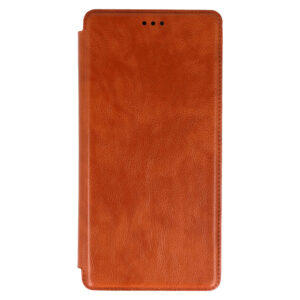 Razor Leather Book dėklas skirtas Samsung Galaxy S23 Plus rudos spalvos - Image 3