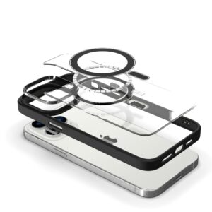 Tel Protect Magnetic Clear dėklas skirtas Apple iPhone 11 žydros spalvos - Image 5