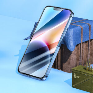 Borofone Apsauginis stiklas BF6 Diamond Armor Full Screen HD skirtas Apple iPhone 14/13/13 Pro - 10 vnt - Image 5