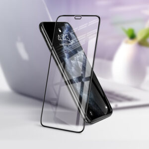 Borofone Apsauginis stiklas BF8 Diamond Armor Full Screen 5D Large Arc skirtas Apple iPhone X/XS/11 Pro - 10 vnt - Image 4