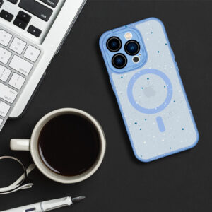 Tel Protect Magnetic Splash Frosted dėklas skirtas Apple iPhone 11 Pro Max Light mėlynos spalvos - Image 5