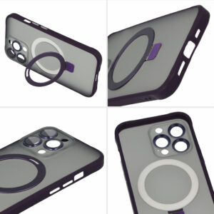 Tel Protect Magical Magsafe Stand dėklas skirtas Apple iPhone 11 Pro Max violetinės spalvos - Image 6