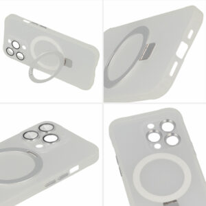 Tel Protect Magical Magsafe Stand dėklas skirtas Apple iPhone 11 Pro sidabro spalvos - Image 6
