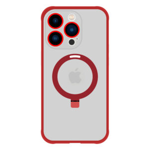 Tel Protect Magical Magsafe Stand dėklas skirtas Apple iPhone 12 Pro raudonos spalvos - Image 2
