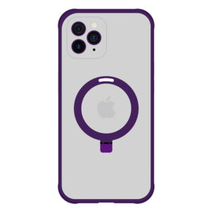 Tel Protect Magical Magsafe Stand dėklas skirtas Apple iPhone 11 Pro Max violetinės spalvos - Image 2