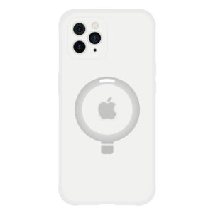 Tel Protect Magical Magsafe Stand dėklas skirtas Apple iPhone 11 Pro Max sidabro spalvos - Image 2