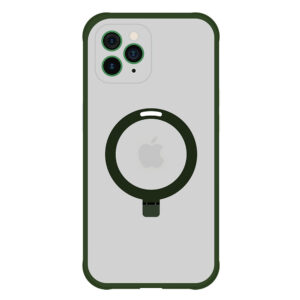 Tel Protect Magical Magsafe Stand dėklas skirtas Apple iPhone 11 Pro Max žalios spalvos - Image 2