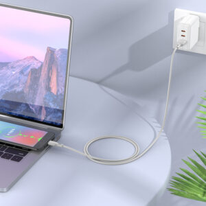 Borofone Kabelis BX99 Method - USB į MicroUSB - 2,4A 1 metras pilkos spalvos - Image 3