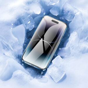Borofone Apsauginis stiklas BF6 Diamond Armor Full Screen HD skirtas Apple iPhone 15 Pro - 10 vnt - Image 7