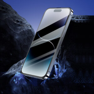 Borofone Apsauginis stiklas BF6 Diamond Armor Full Screen HD skirtas Apple iPhone 15 Pro - 10 vnt - Image 8