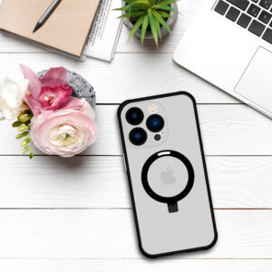 Tel Protect Magical Magsafe Stand dėklas skirtas Apple iPhone 15 Plus juodos spalvos - Image 5