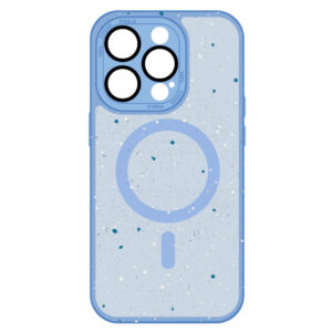 Tel Protect Magnetic Splash Frosted dėklas skirtas Apple iPhone 15 Pro Light mėlynos spalvos - Image 4