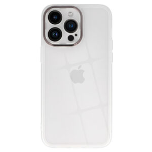 Protective Lens dėklas skirtas Apple iPhone 13 Pro Max baltas skaidrus - Image 2