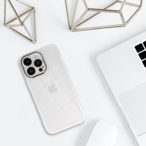 Protective Lens dėklas skirtas Tecno Spark 10 Pro baltas skaidrus - Image 5