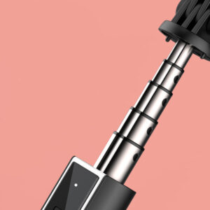 Asmenukių lazda MINI - su atjungiamu bluetooth nuotoliniu valdymu ir trikoju - P40L juodos spalvos - Image 3